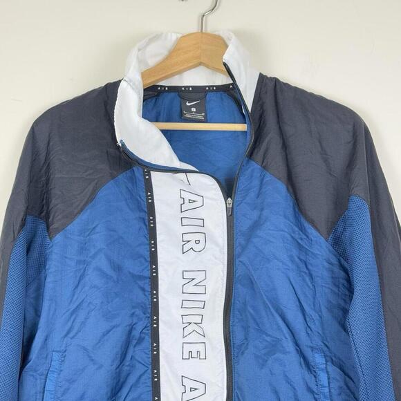 Nike Air Jacket Womens Windbreakers Size Small Full Zip Swoosh Running LT Jogger - Picture 4 of 14